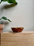 Scalloped bowl - hand painted - small